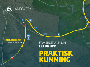 Praktisk kunning í sambandi við at Fámjinstunnilin letur upp