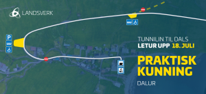 Praktisk kunning í sambandi við at Dalstunnilin letur upp
